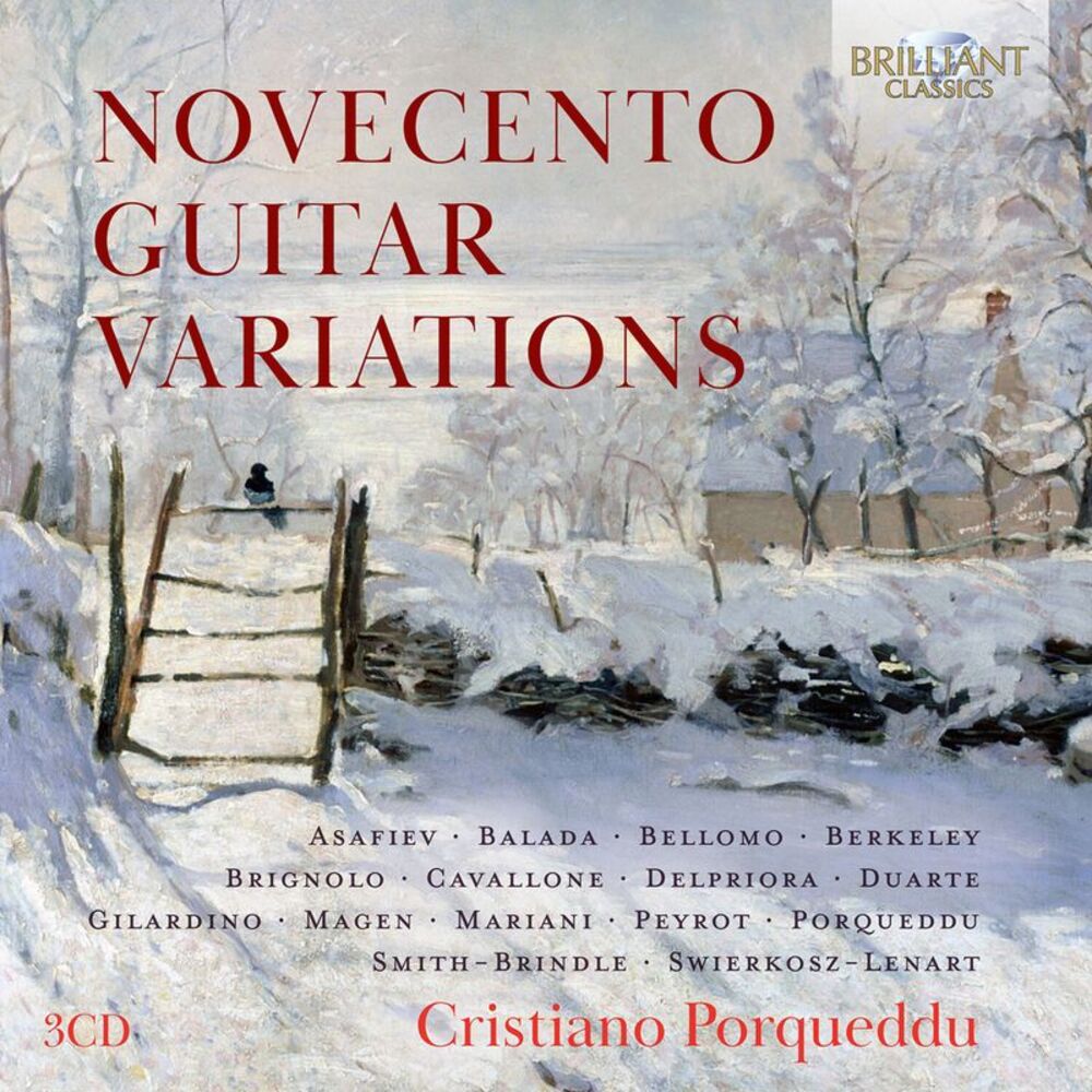 Cristiano Porqueddu - Novecento Guitar Variations  CD